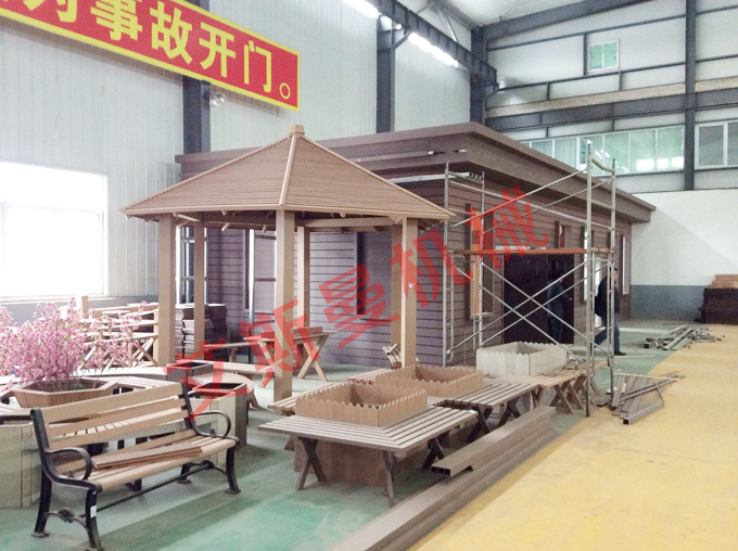 PE/PP based WPC profile production line