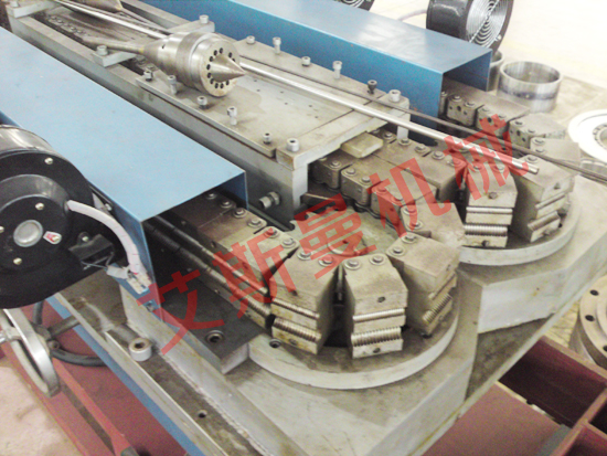 PE single wall corrugated pipe production line