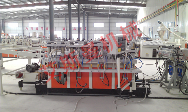 PVC Crust foamed board production line